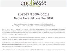 Tablet Screenshot of enoliexpo.com